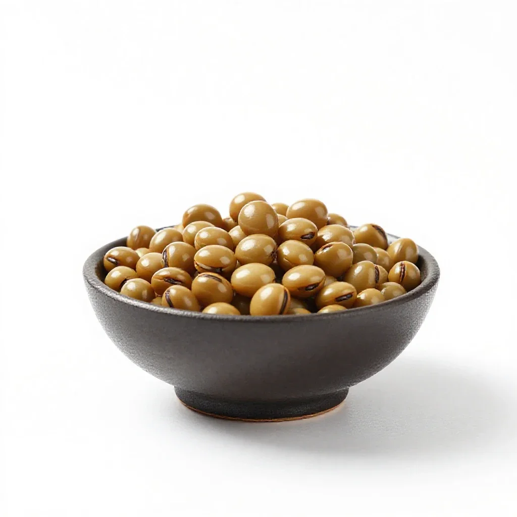 Jumping bean isolated on a white background