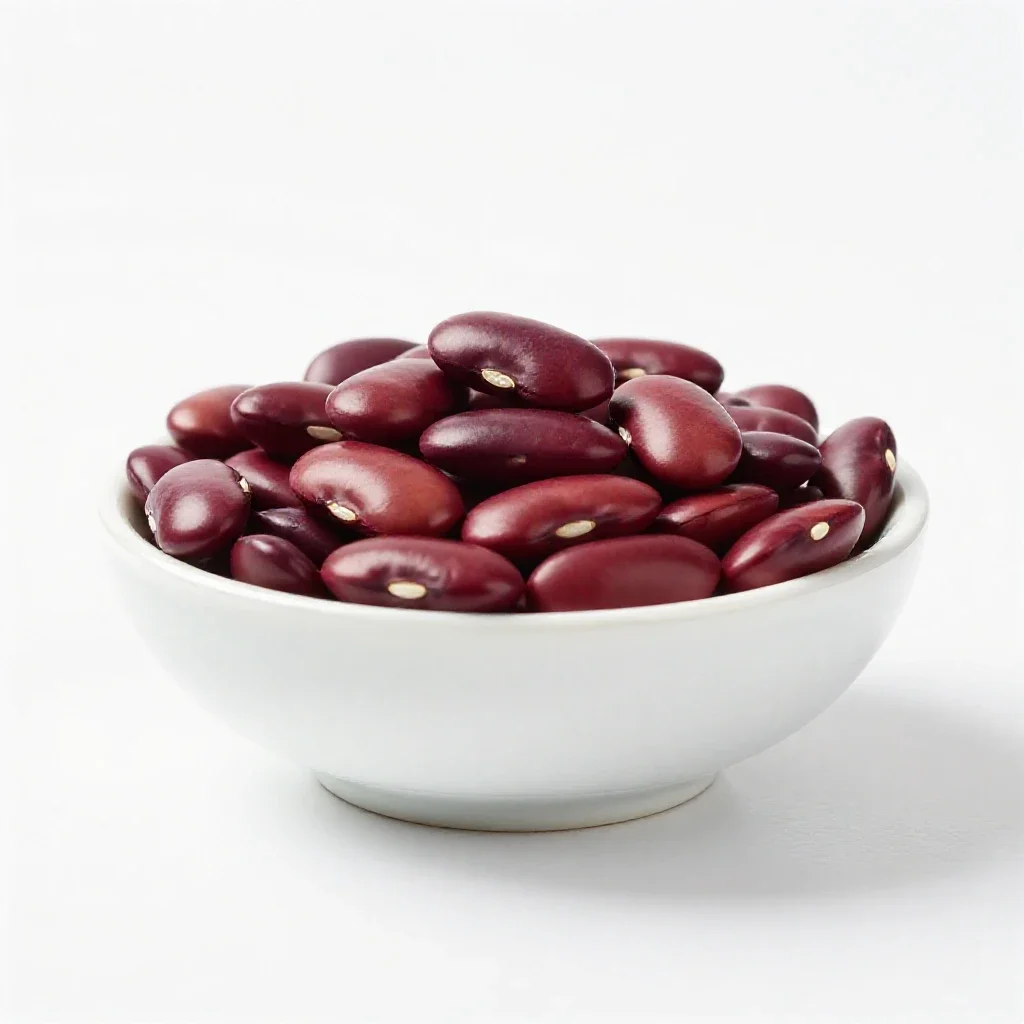 Kidney bean isolated on a white background