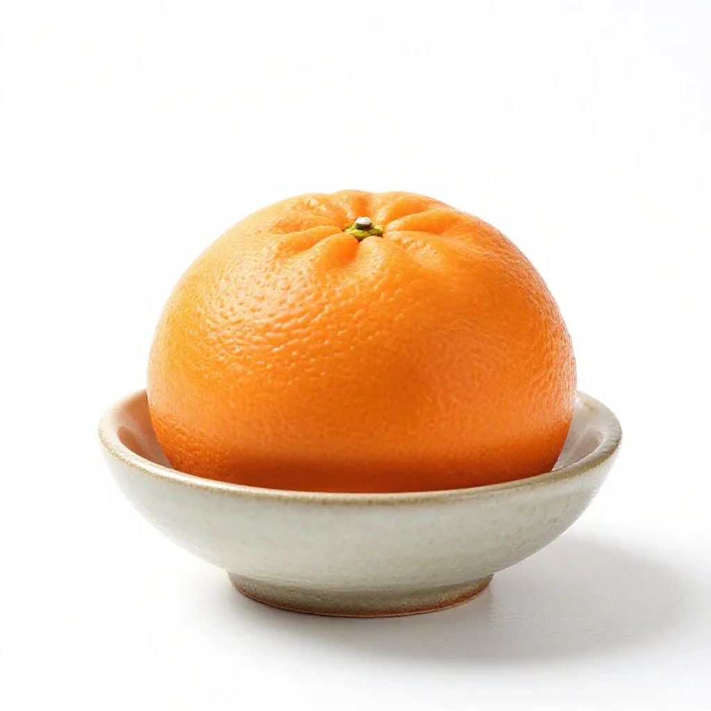 Mandarin isolated on a white background
