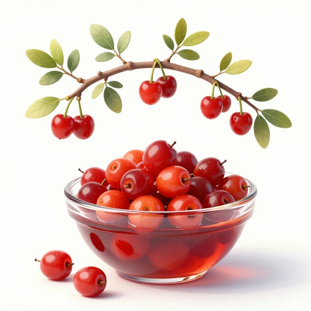 Marasca isolated on a white background