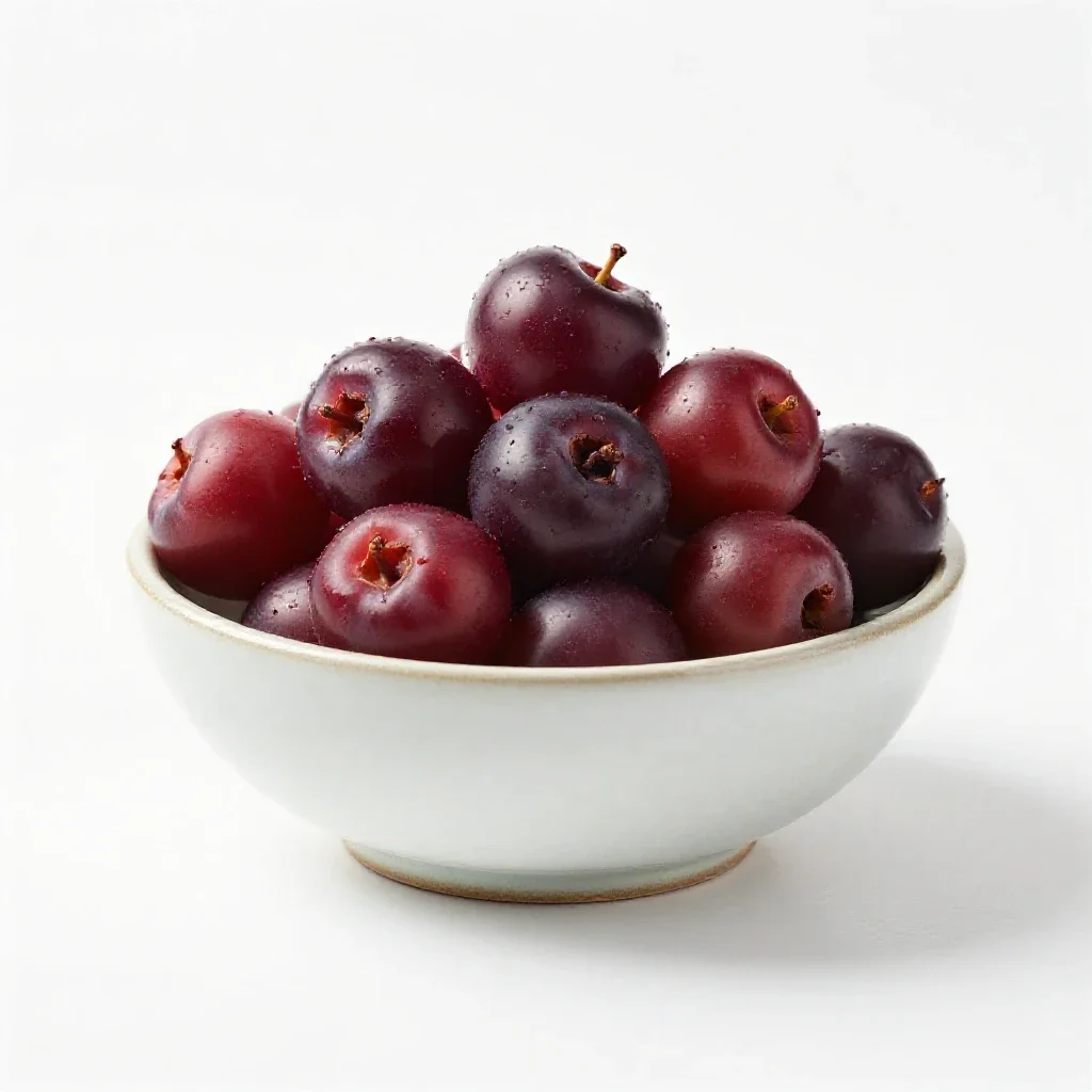 Medlar isolated on a white background