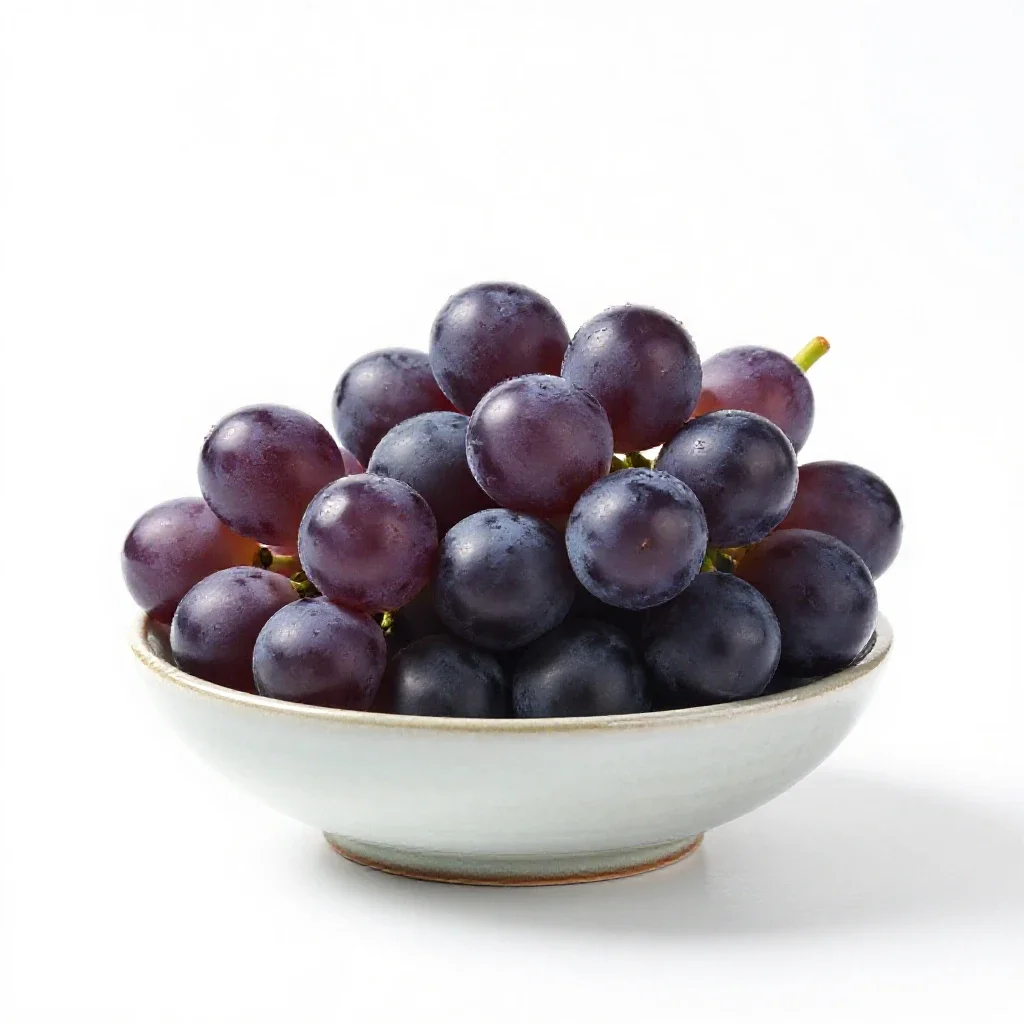 Muscadine isolated on a white background