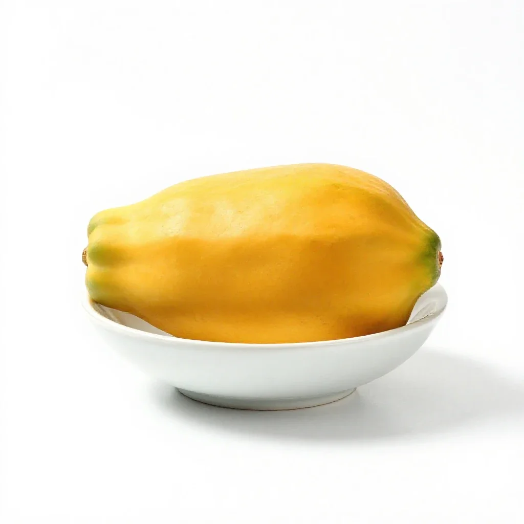 Papaw isolated on a white background