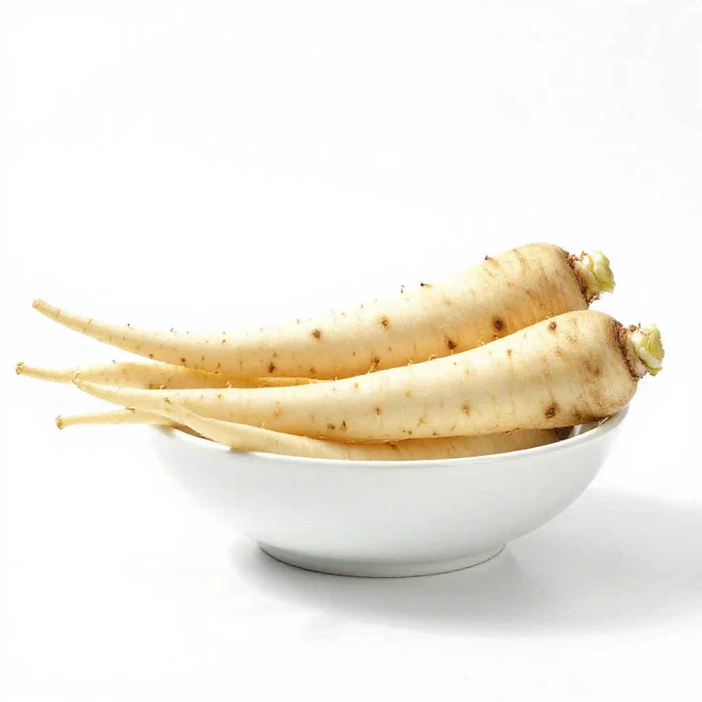 Parsnip isolated on a white background