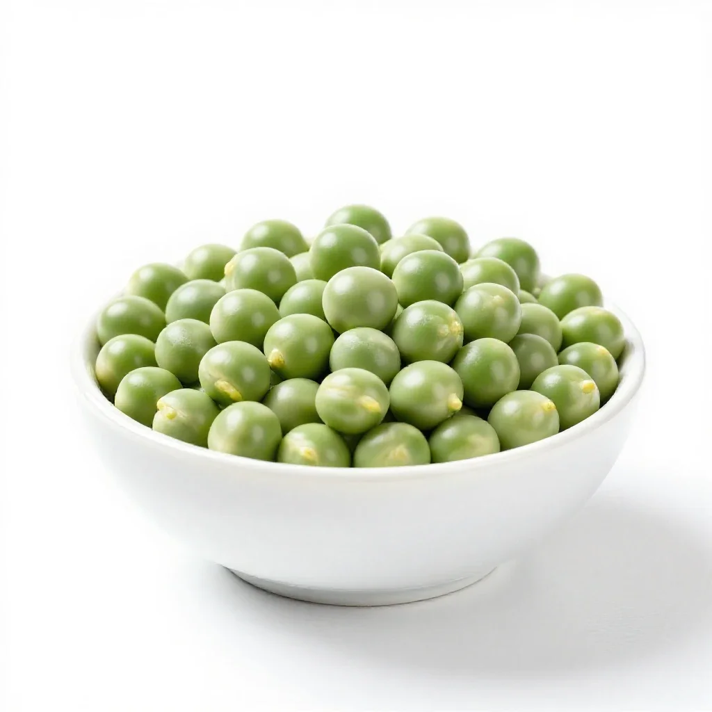 Pea isolated on a white background