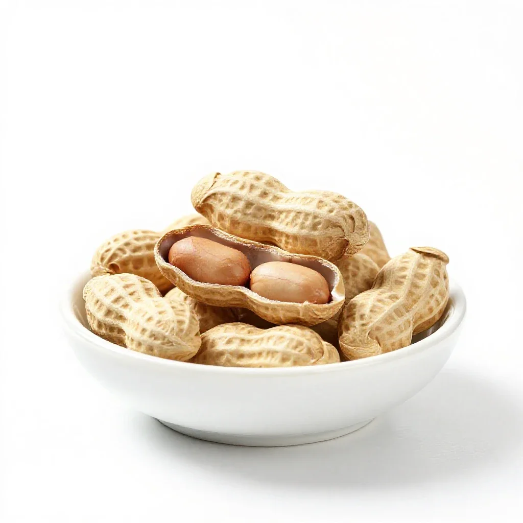 Peanut isolated on a white background