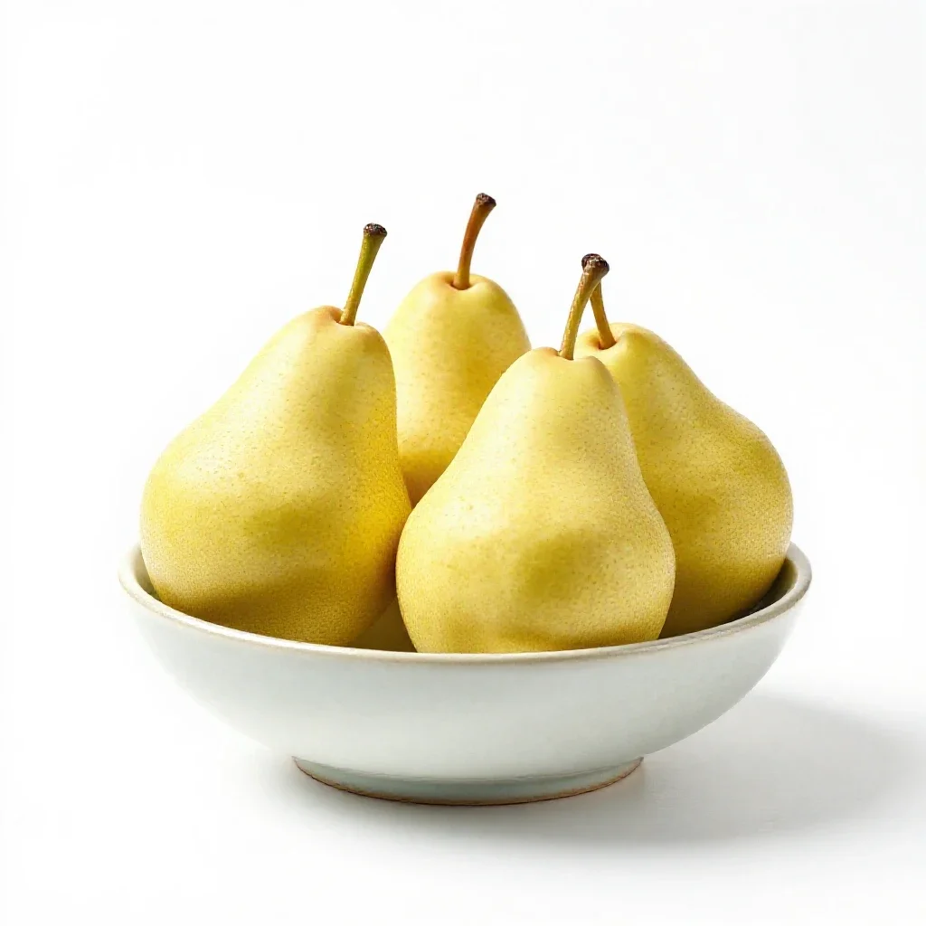 Pear isolated on a white background