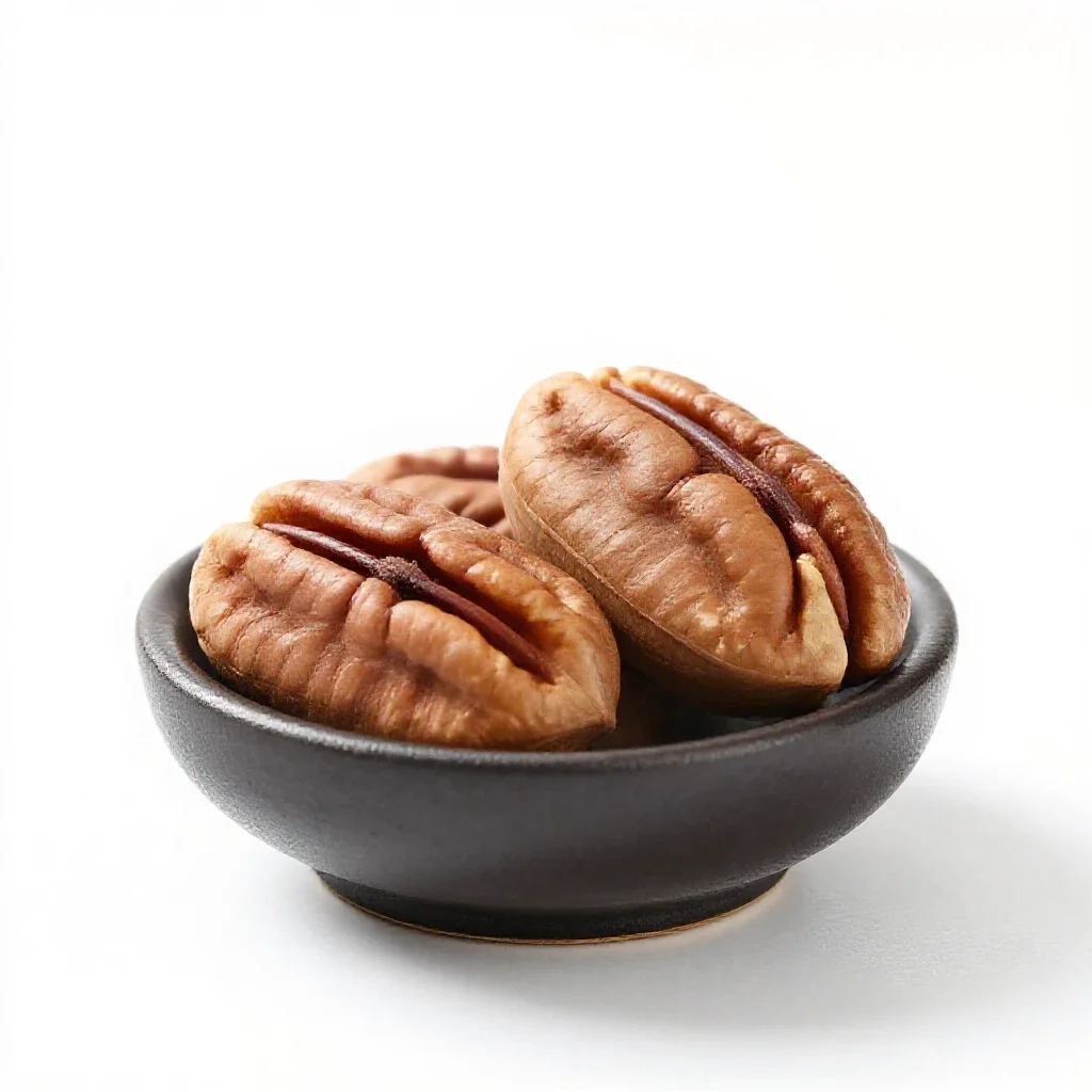 Pecan isolated on a white background