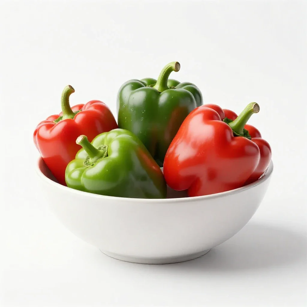 Pepper isolated on a white background