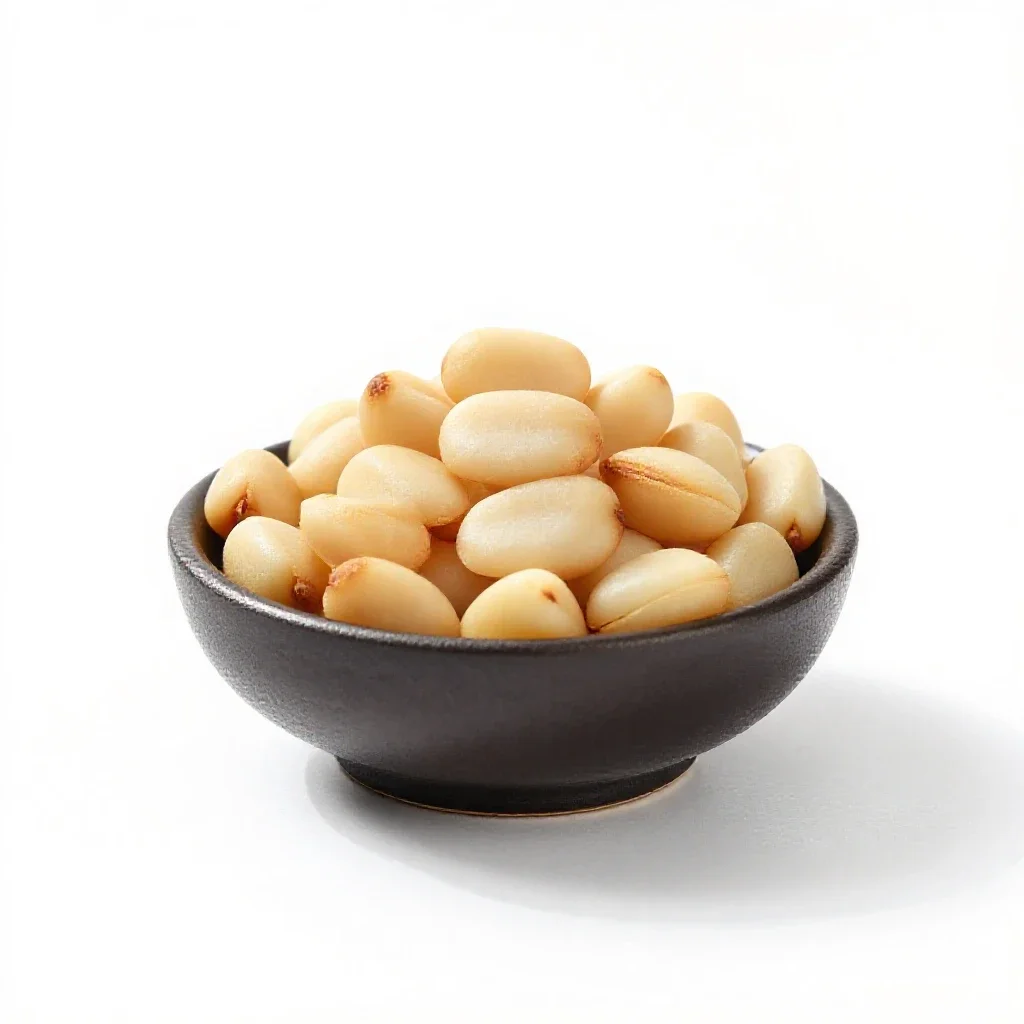 Pine nut isolated on a white background