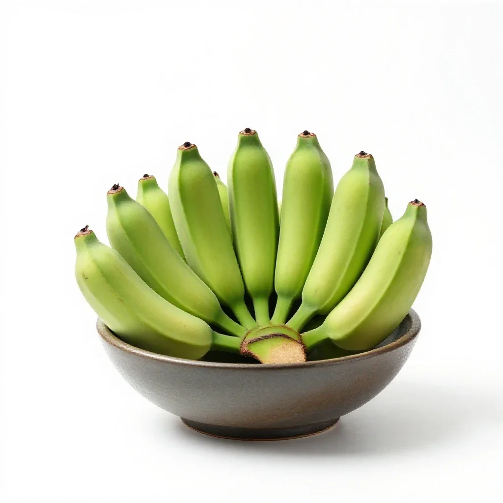 Plantain isolated on a white background