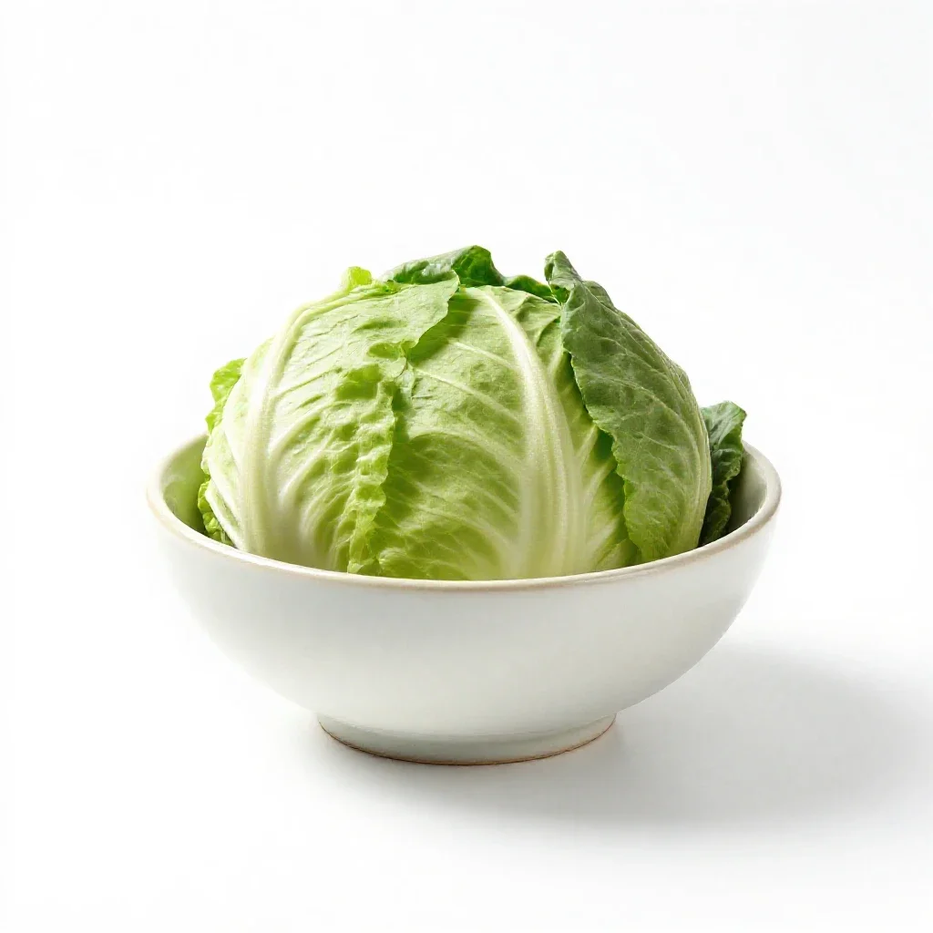 Potherb isolated on a white background