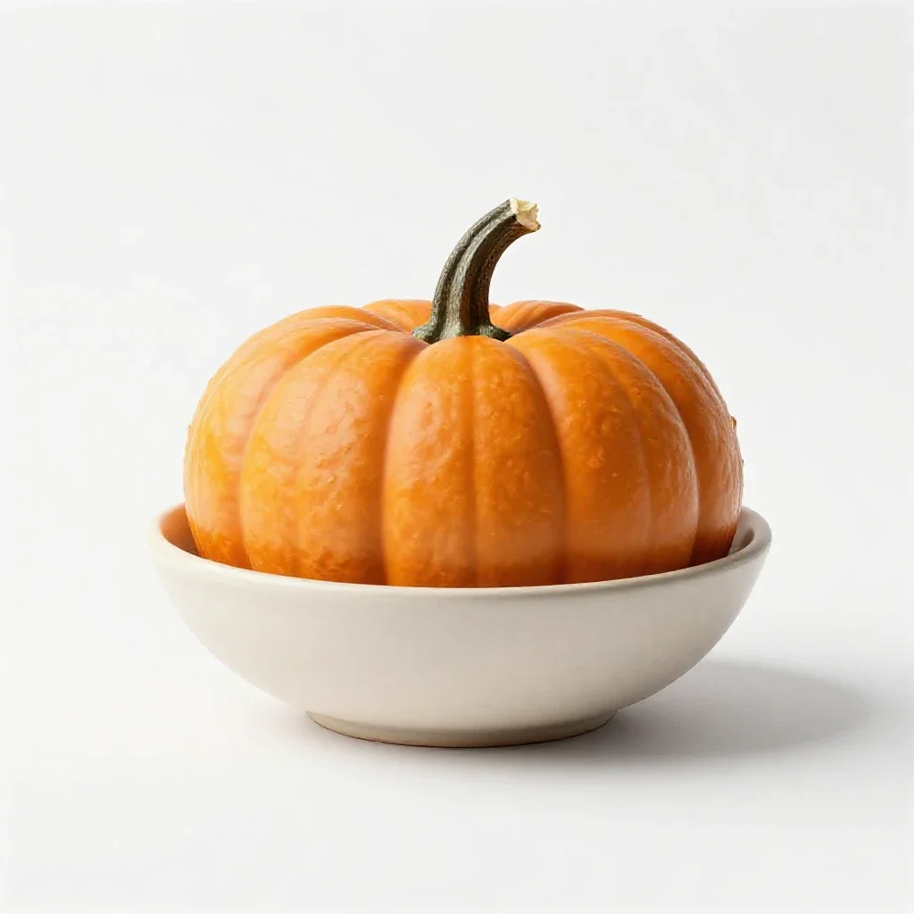 Pumpkin isolated on a white background