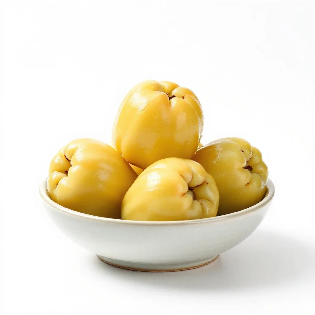 Rose apple isolated on a white background