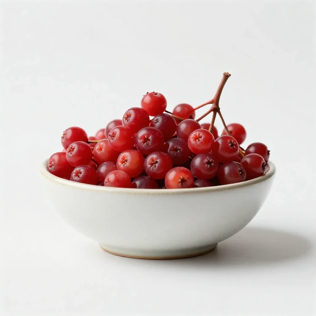 Rowanberry isolated on a white background