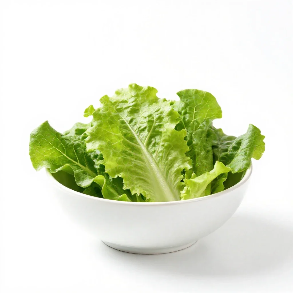 Salad burnet isolated on a white background