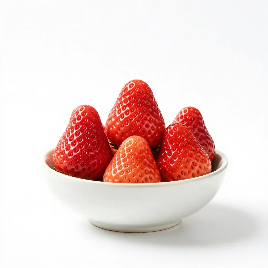 Strawberry isolated on a white background