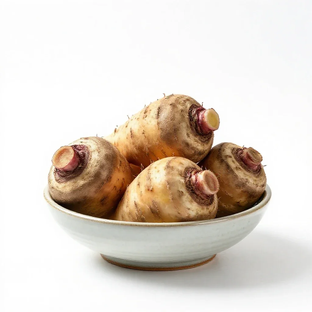 Sugar beet isolated on a white background