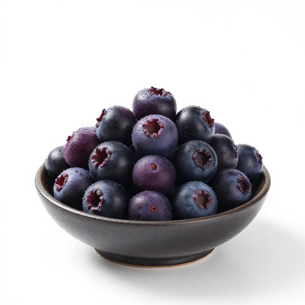 Sugarberry isolated on a white background