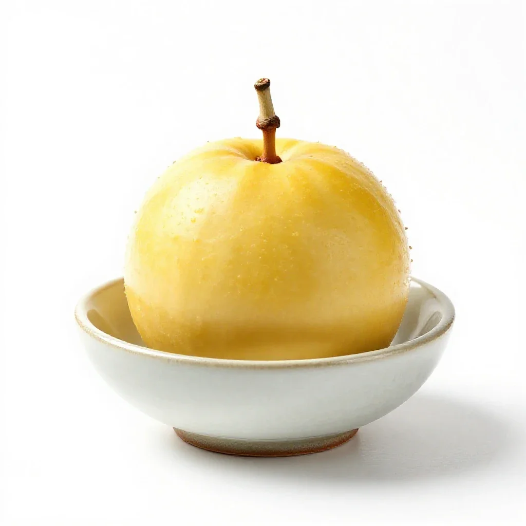 Sweet calabash isolated on a white background