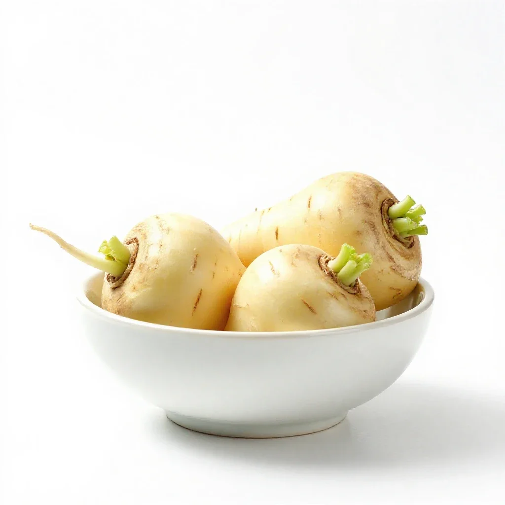 Turnip isolated on a white background