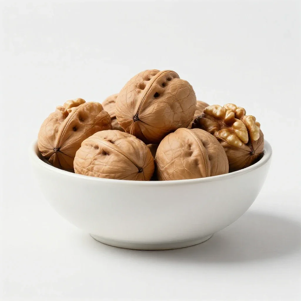 Walnut isolated on a white background