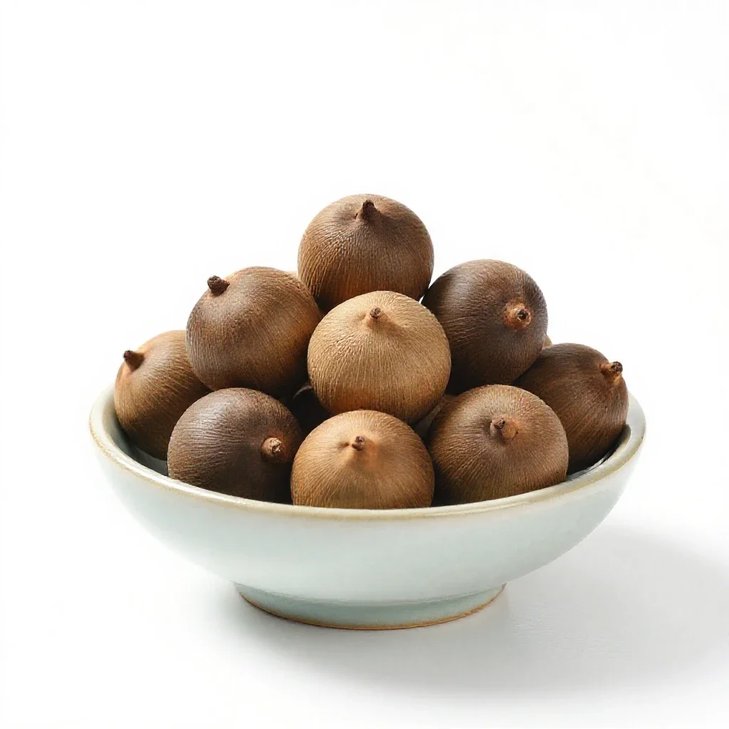 Water chinquapin isolated on a white background