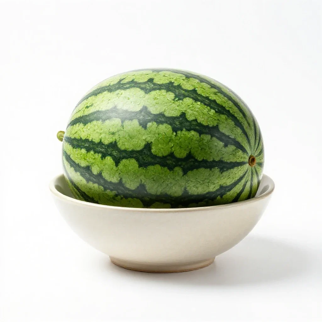 Watermelon isolated on a white background