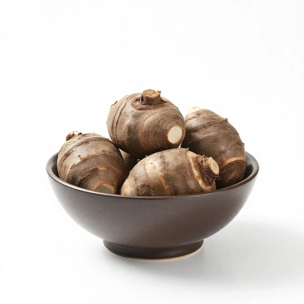 Yam isolated on a white background
