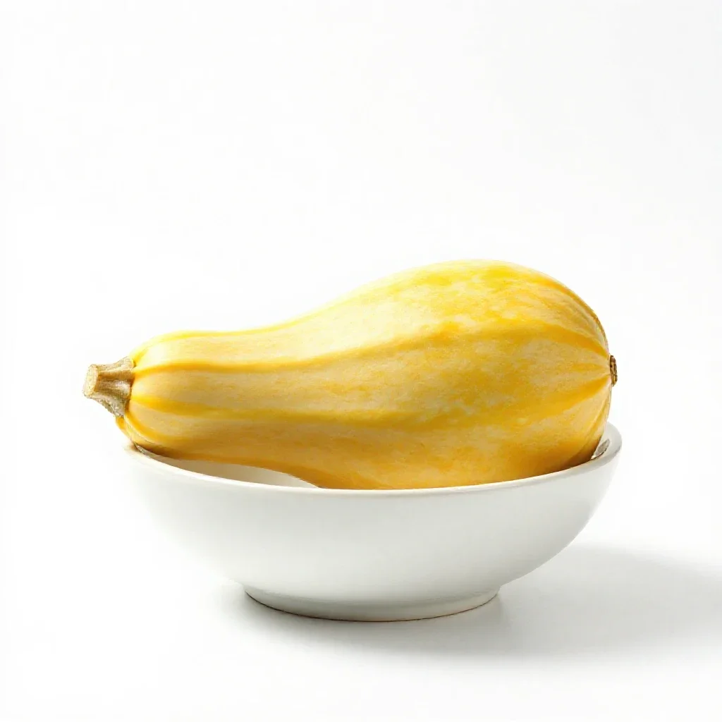 Yellow squash isolated on a white background