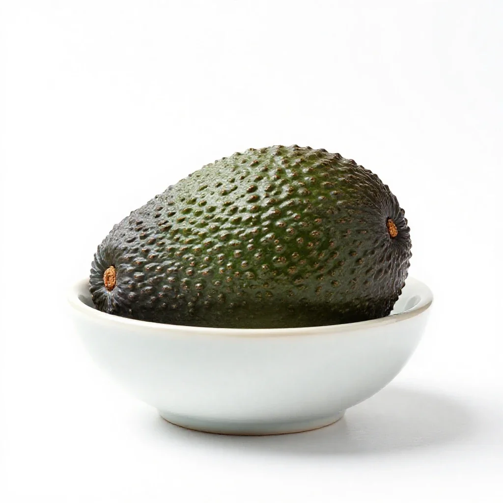 Avocado isolated on a white background