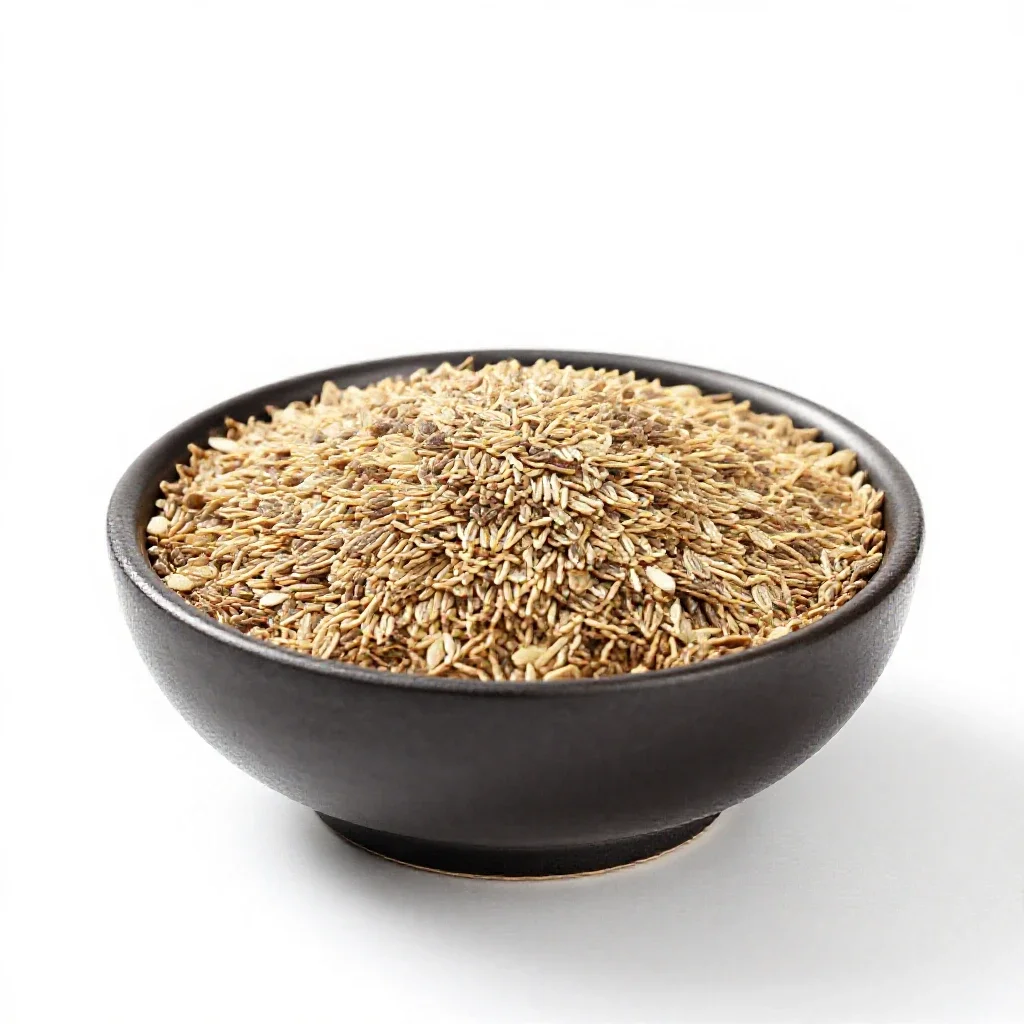 Edible seed isolated on a white background