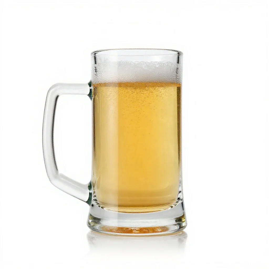 Beer mug isolated on a white background