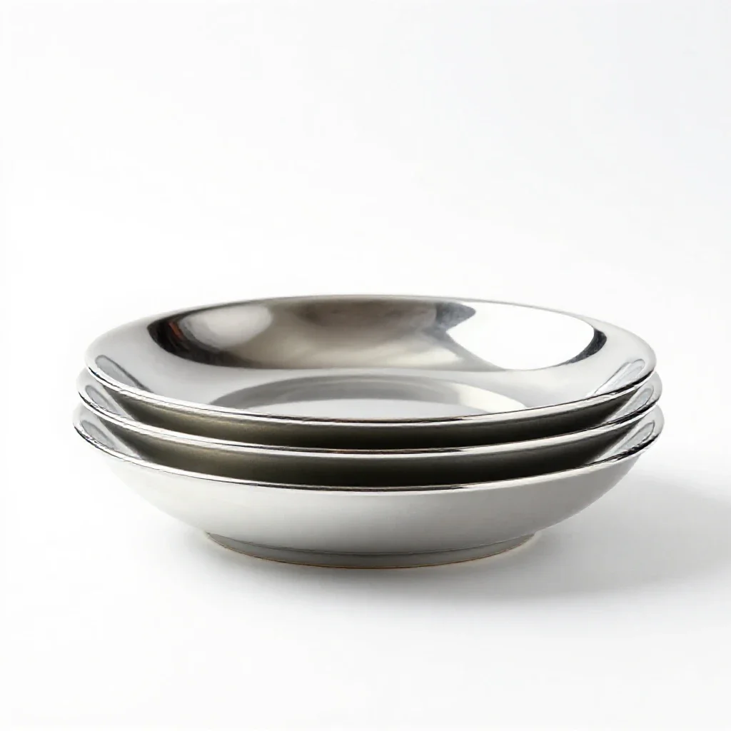 Chinaware isolated on a white background