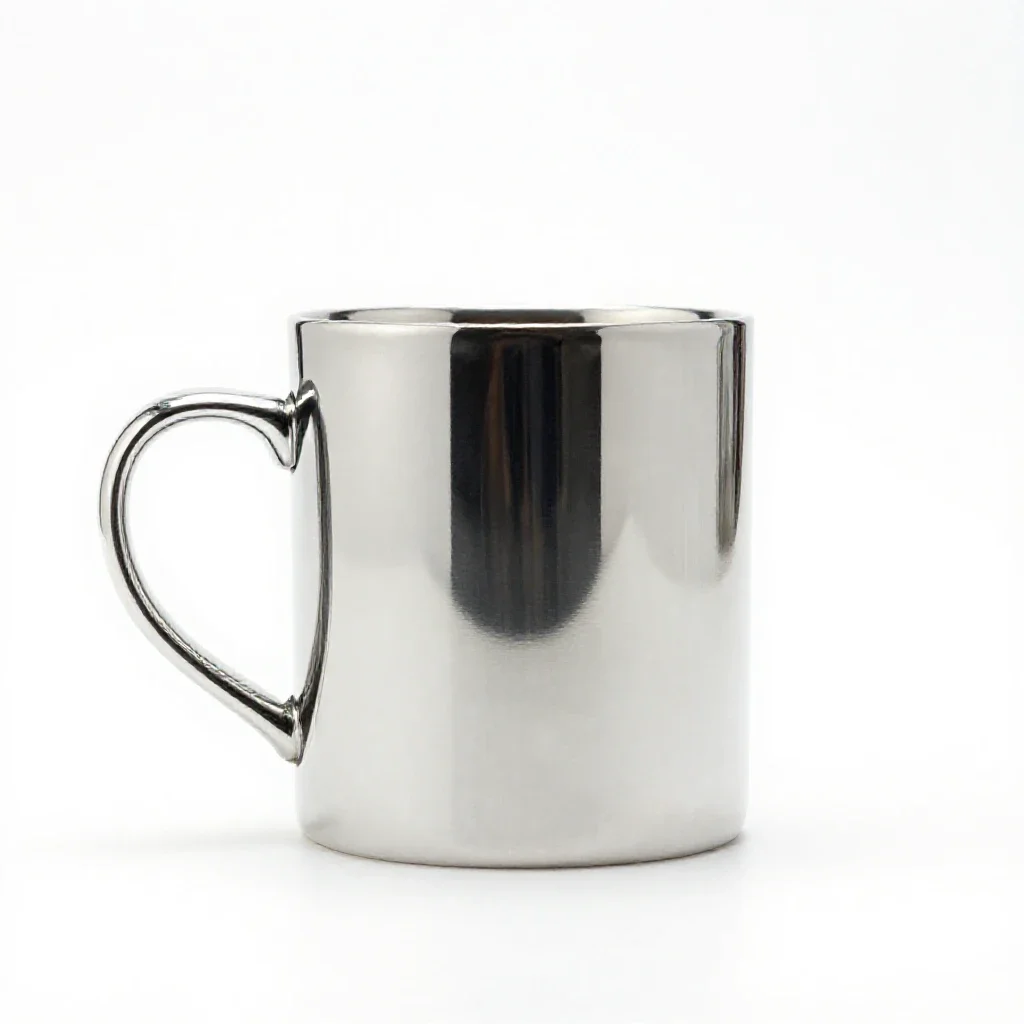 Coffee mug isolated on a white background