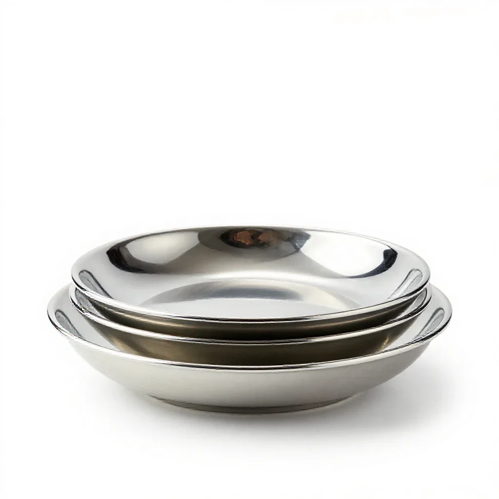 Dinnerware isolated on a white background