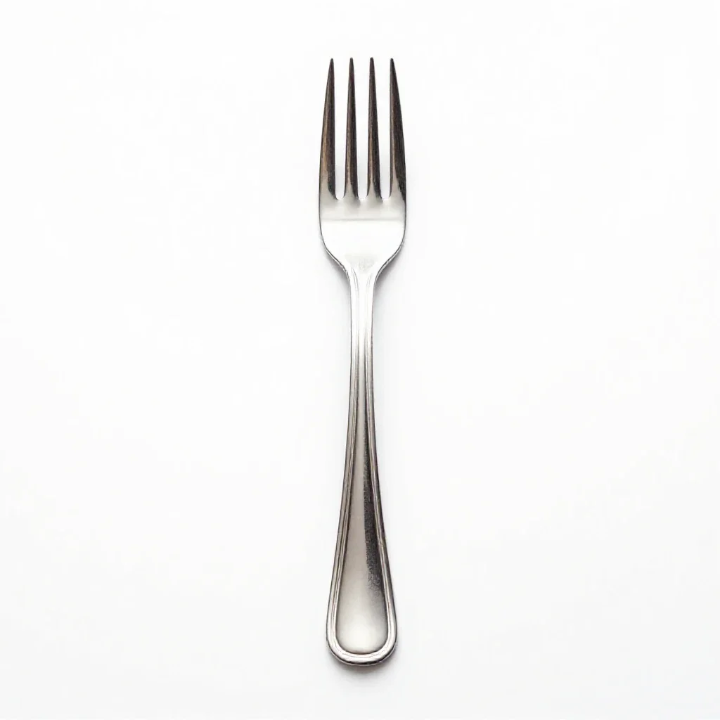 Fork isolated on a white background