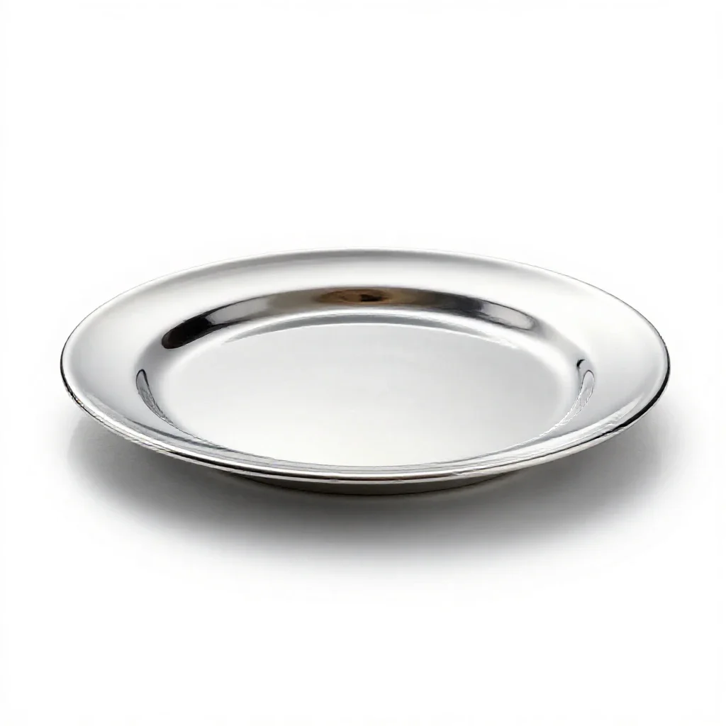 Plate isolated on a white background