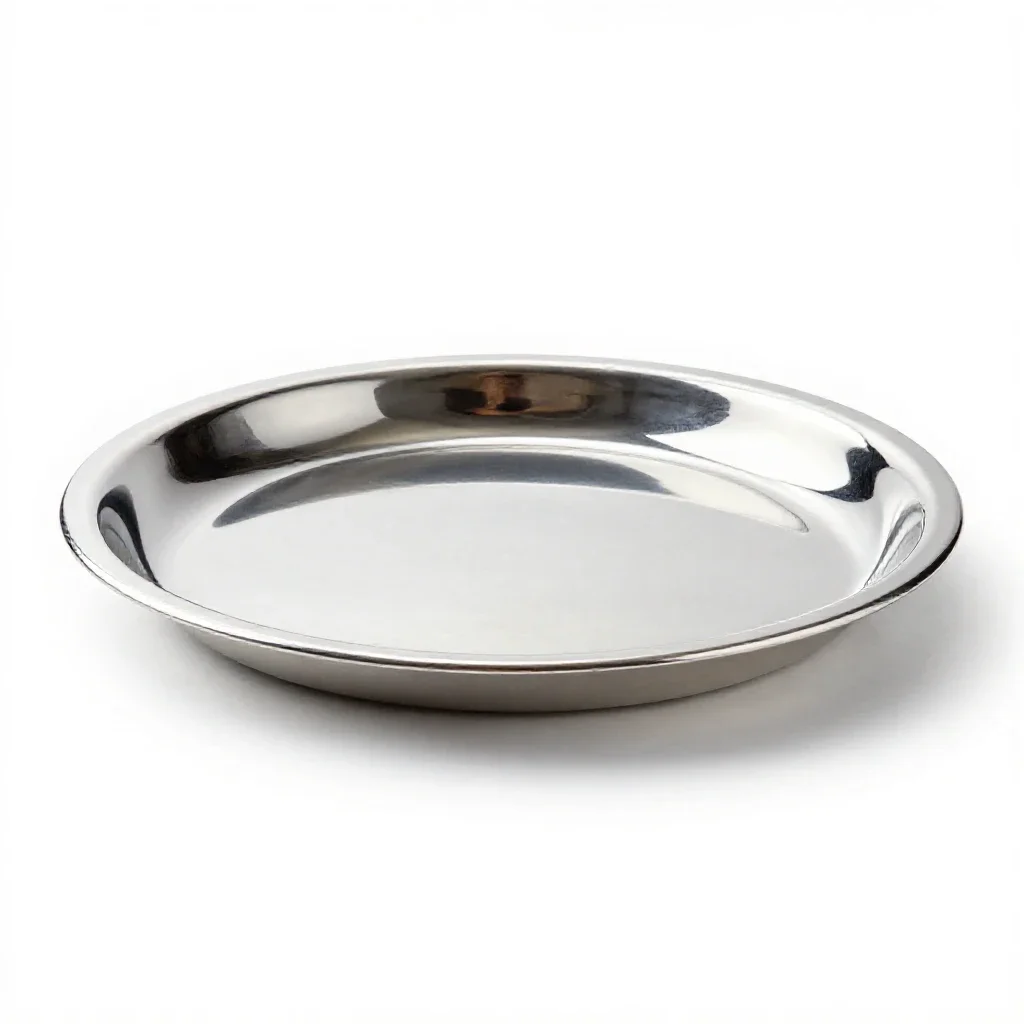 Platter isolated on a white background