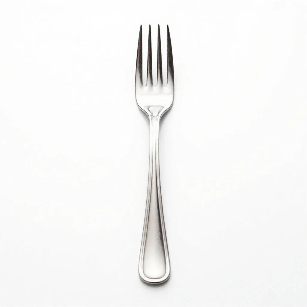 Salad fork isolated on a white background