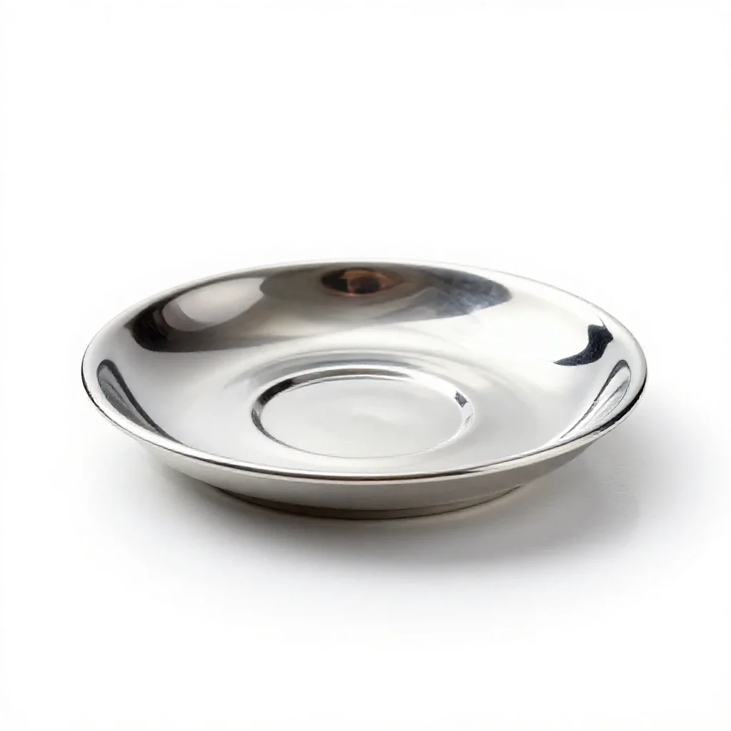 Saucer isolated on a white background