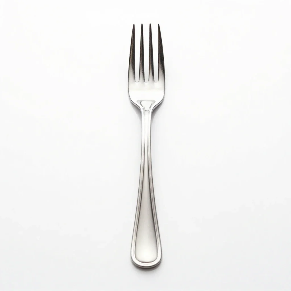 Tablefork isolated on a white background