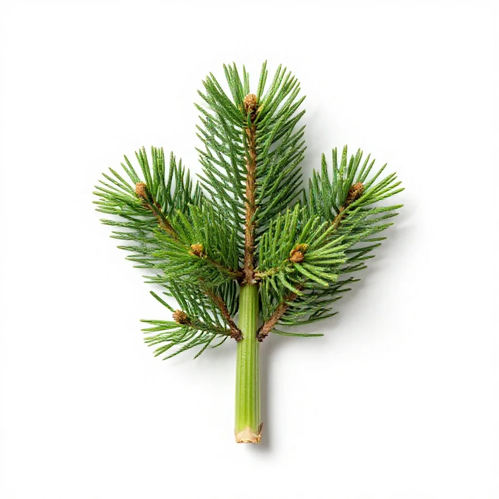 Celery pine isolated on a white background