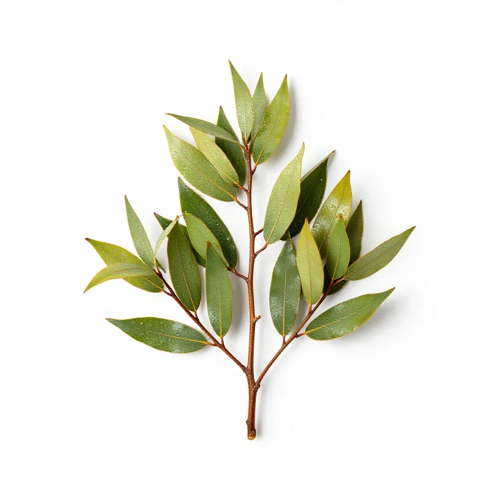 Kahikatea isolated on a white background