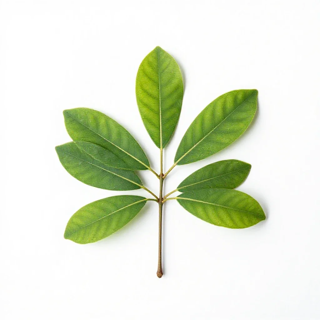 Manglietia isolated on a white background