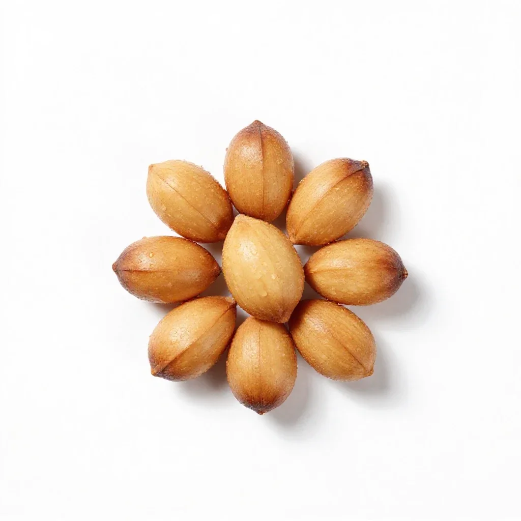 Nut pine isolated on a white background