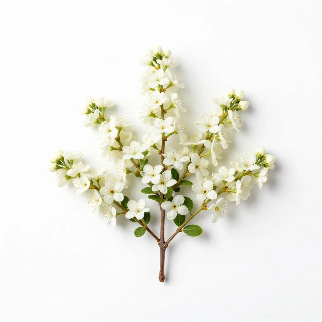 Sweet bay isolated on a white background