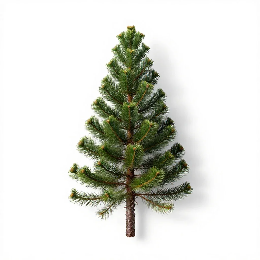 Tanekaha isolated on a white background