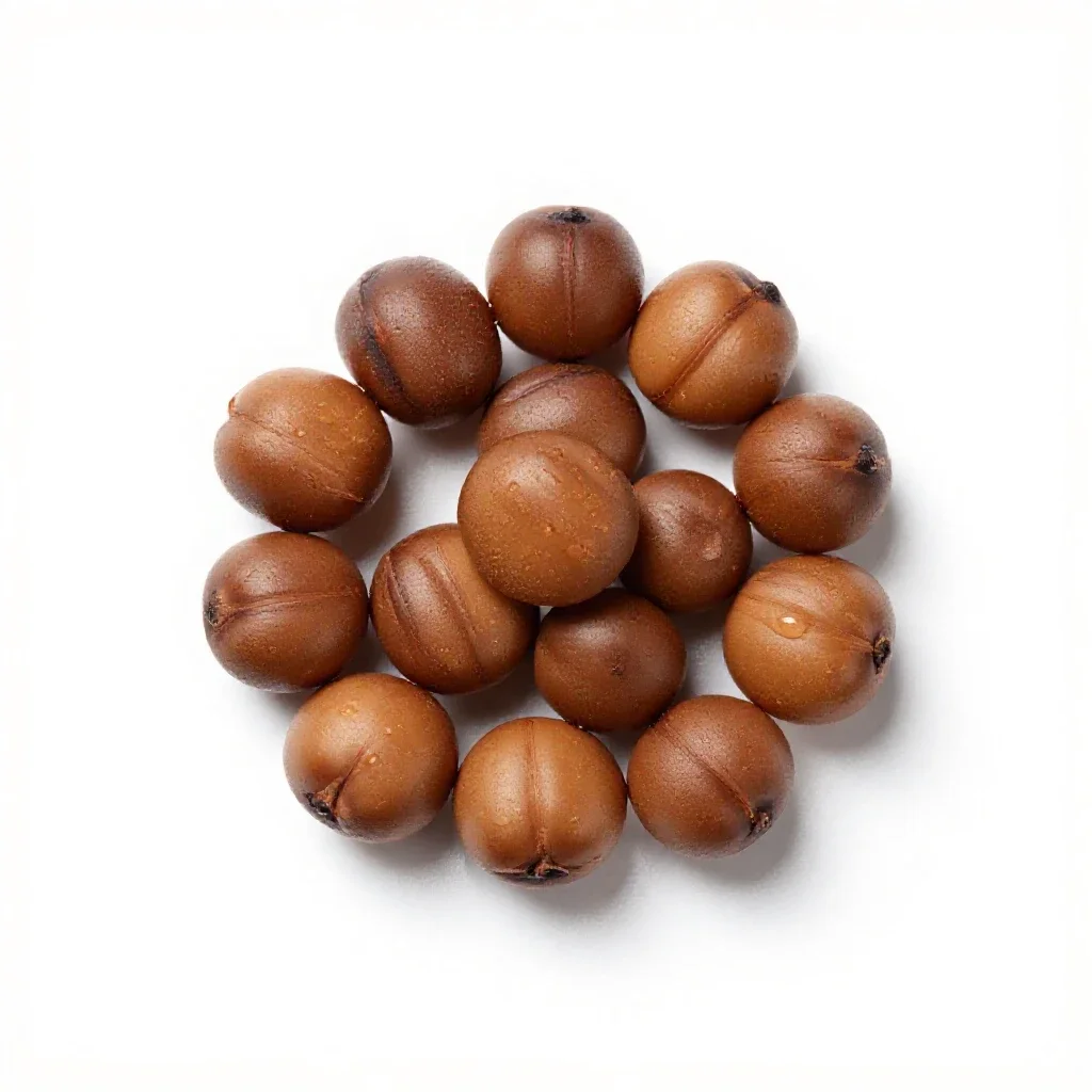 Tonka bean isolated on a white background