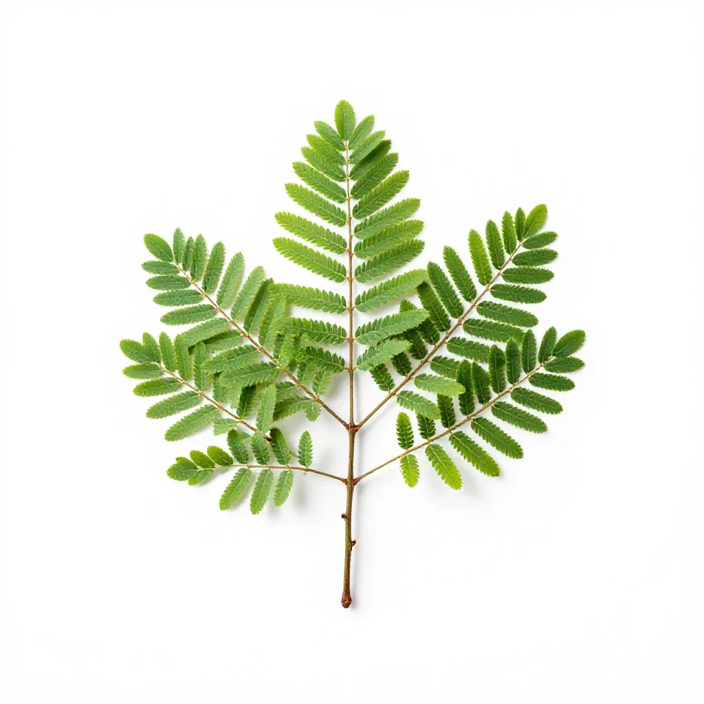Acacia isolated on a white background